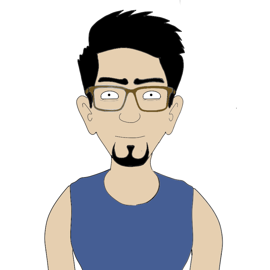 My rough cartoon avatar (image)