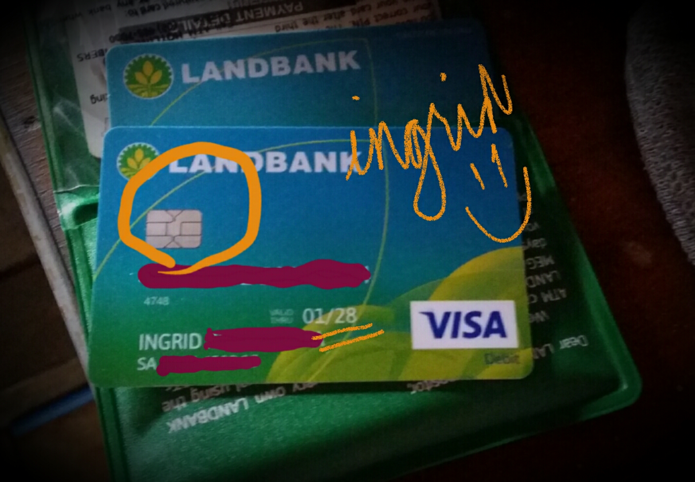my new card my new card