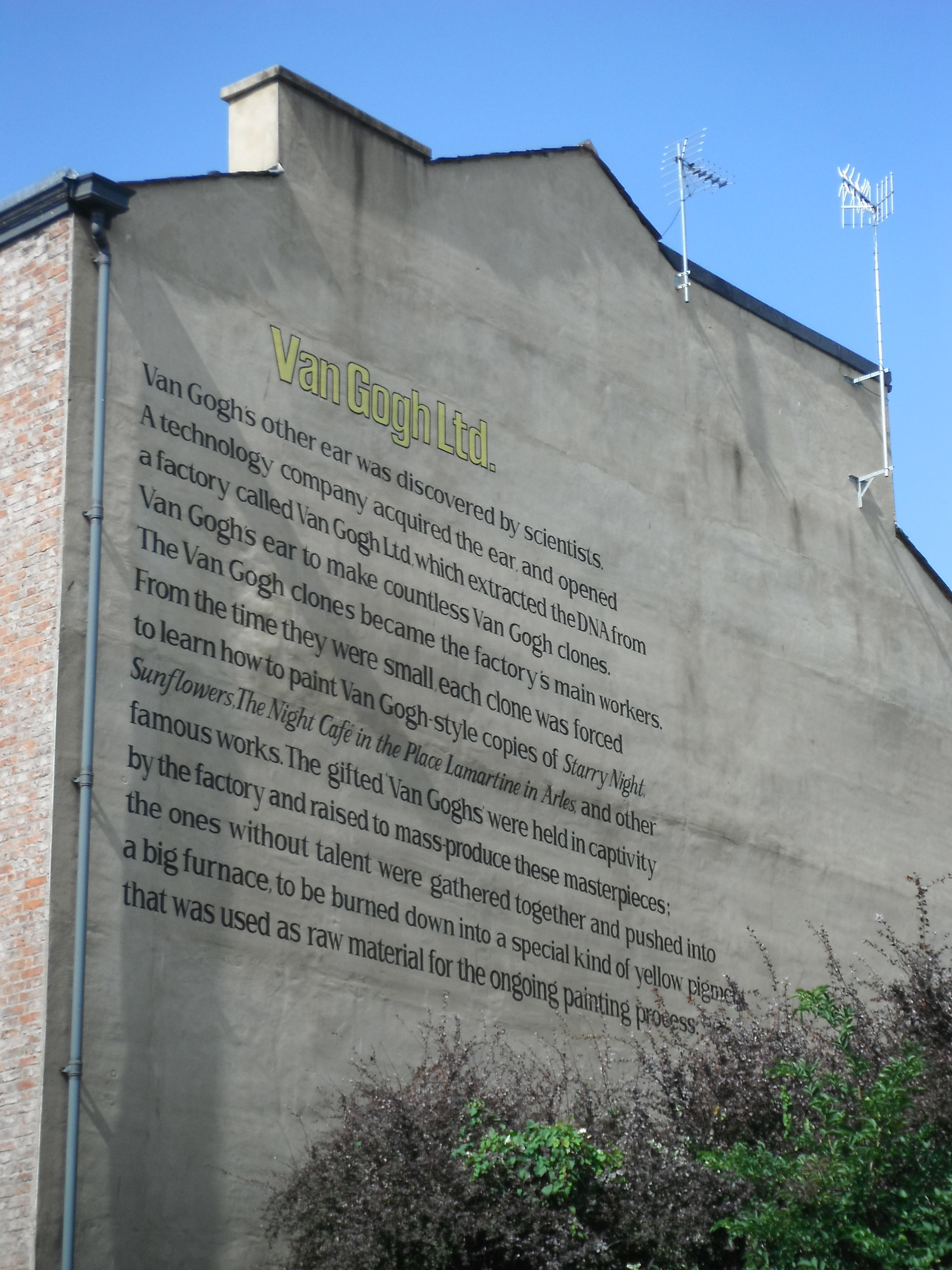 photo taken by me - The Liverpool Van Goghs photo taken by me - The Liverpool Van Goghs