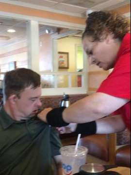 Millie Young's good deed with a customer in Texas makes her famous Millie Young's good deed with a customer in Texas makes her famous
