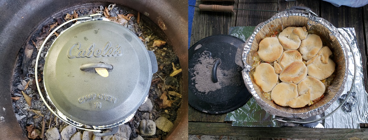 My beginning and end photos of tonight's dinner. My beginning and end photos of tonight's dinner.
