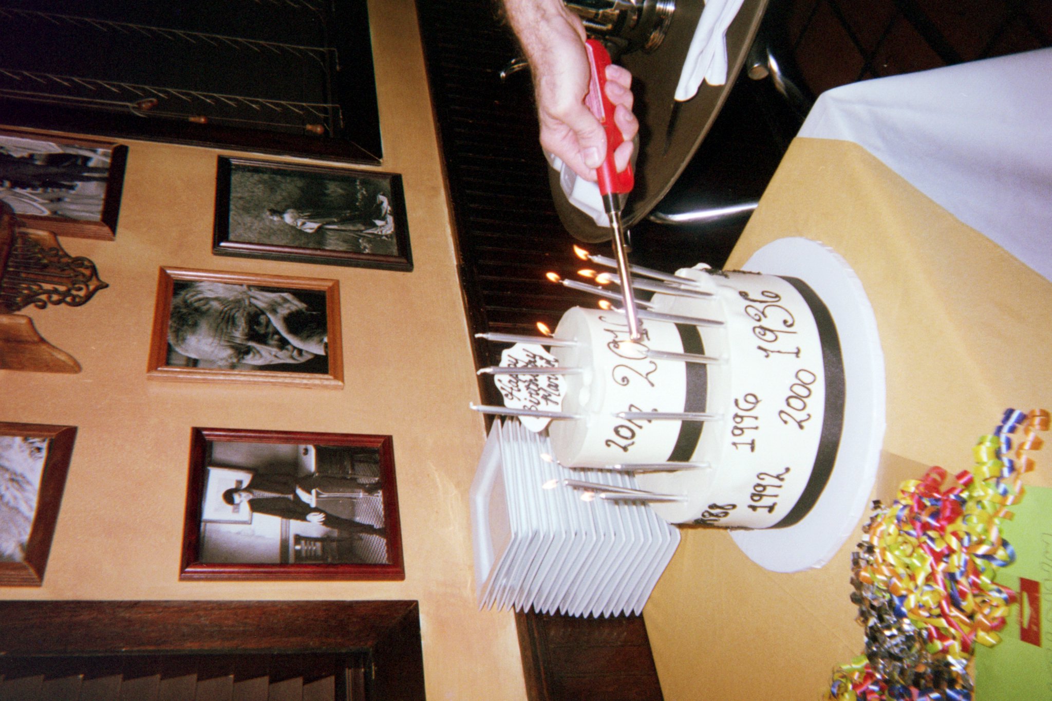 Carrot cake for birthday