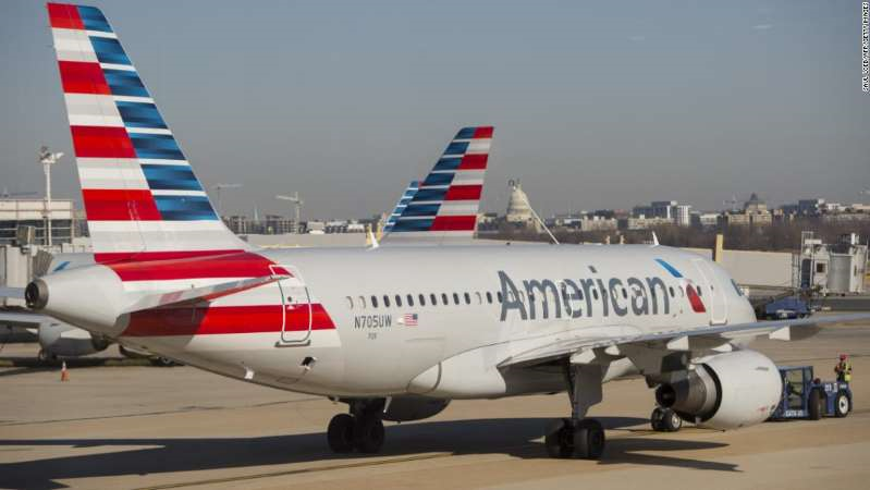 American Airlines Flight in Wichita Falls Texas airport American Airlines Flight in Wichita Falls Texas airport