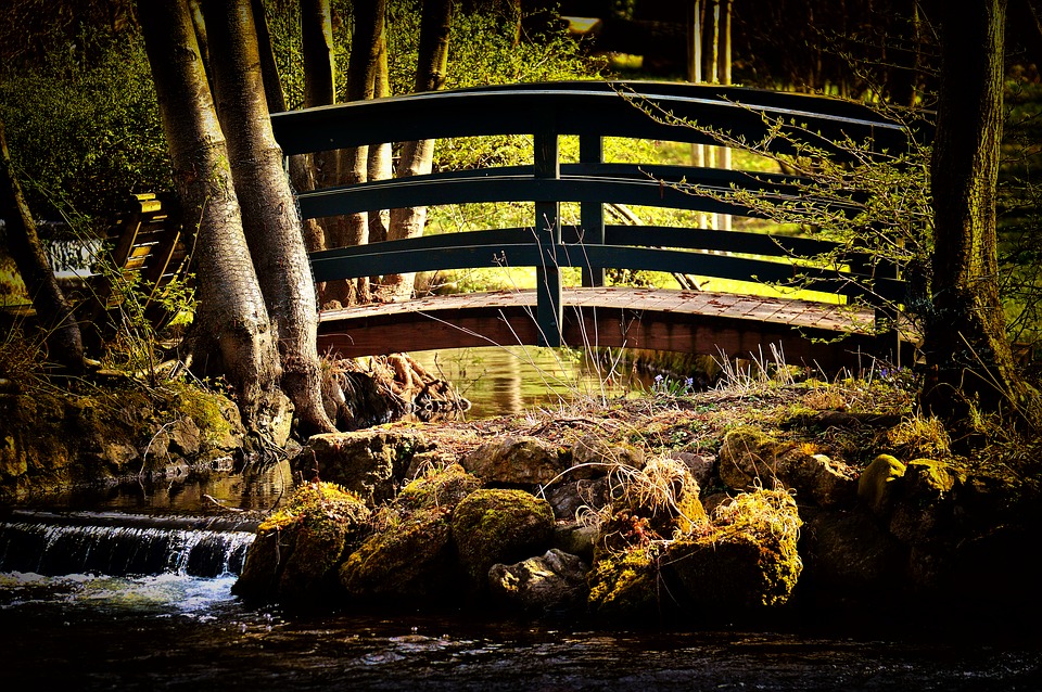 https://pixabay.com/en/bridge-romantic-idyllic-bach-water-3652809/ https://pixabay.com/en/bridge-romantic-idyllic-bach-water-3652809/