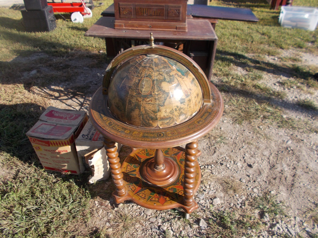 old globe at the Mill Sale