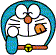 Doraemon - Doraemon (?????, Doraemon?) is a fictional manga series created by Fujiko F. Fujio. The series is about a robotic cat named Doraemon, who travels back in time from the 22nd century to aid a schoolboy, Nobita Nobi.  The series first appeared in December 1969, when it was published simultaneously in six different magazines. In total, 1,344 stories were created in the original series, which are published by Shogakukan under the Tentomushi (?????, Tentomushi?) manga brand, extending to forty-five volumes. The volumes are collected in the Takaoka Central Library in Toyama, Japan, where Fujio was born.  Doraemon was awarded the first Osamu Tezuka Culture Award in 1997.