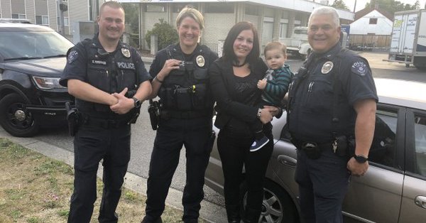Bremerton Washington Police Officers and Brittany Payne