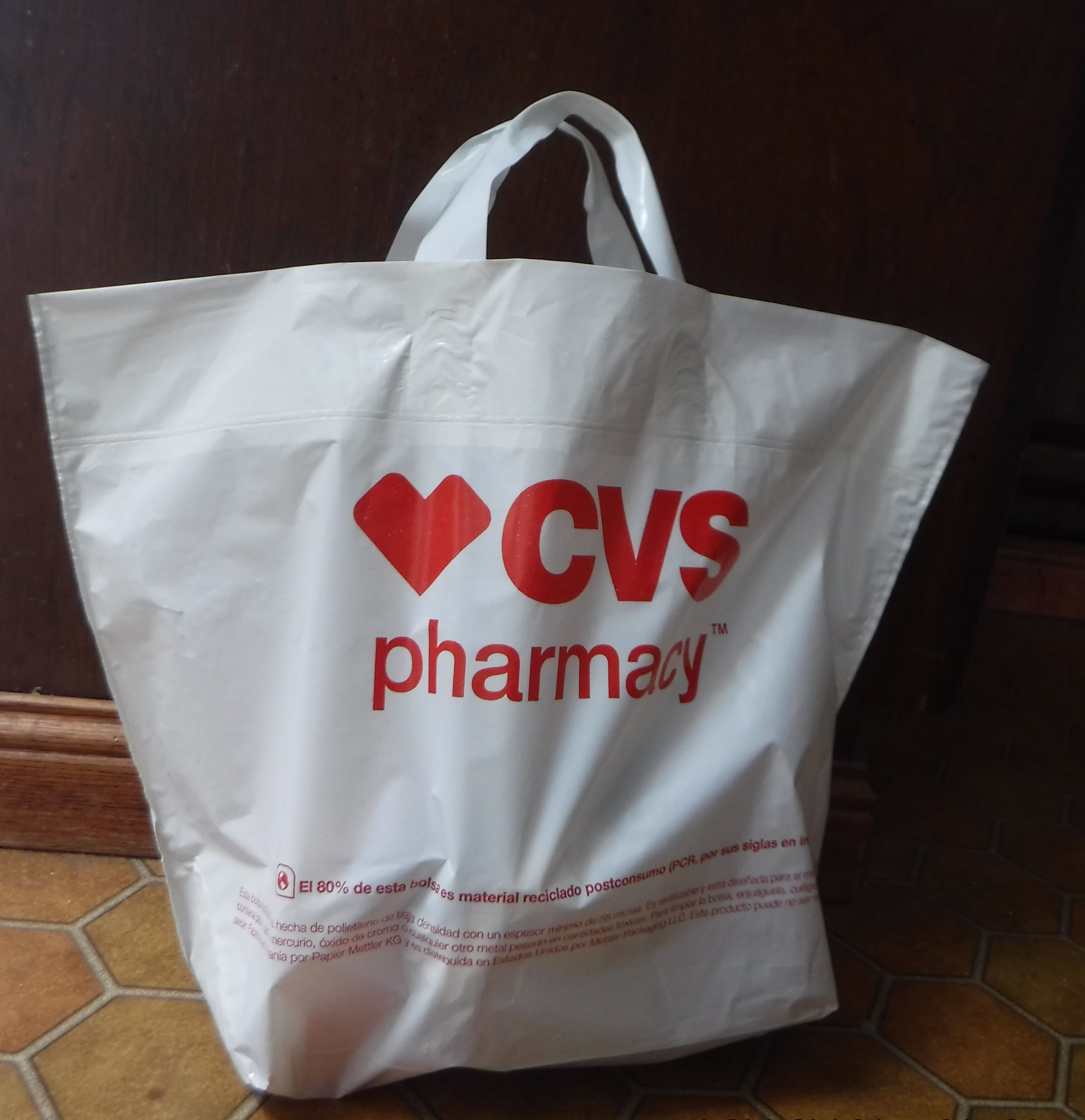 Photo I took of my grocery bag when I came home Photo I took of my grocery bag when I came home
