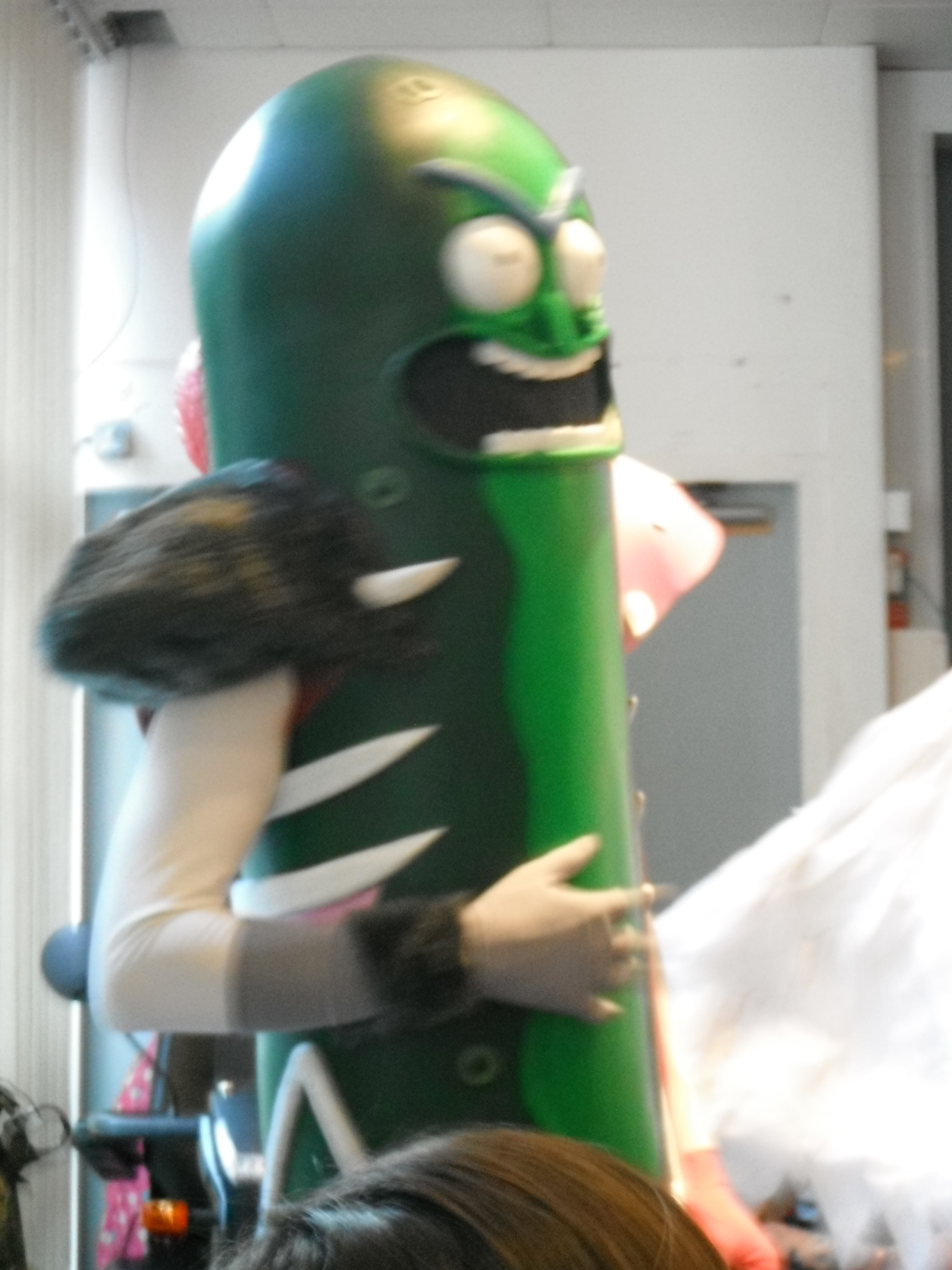 Photo taken by me – Pickled Pete – one of the prize winning costumes at this year’s Preston Comic Con.