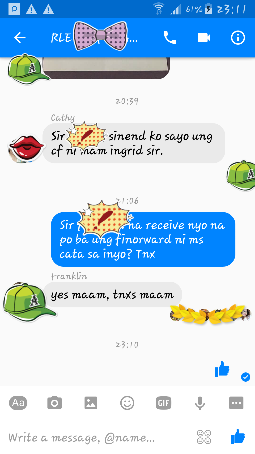 the chat the chat