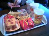 Your meal I snatched..hahah - next time order extra cheese playa... you no hammy likes the cheese