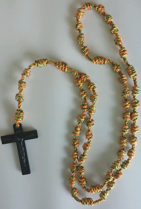 http://www.ebay.com/itm/Handmade-Knotted-Cord-Rosary-Twine-Plastic-Crucifix-Pope-Francis-/181714810481