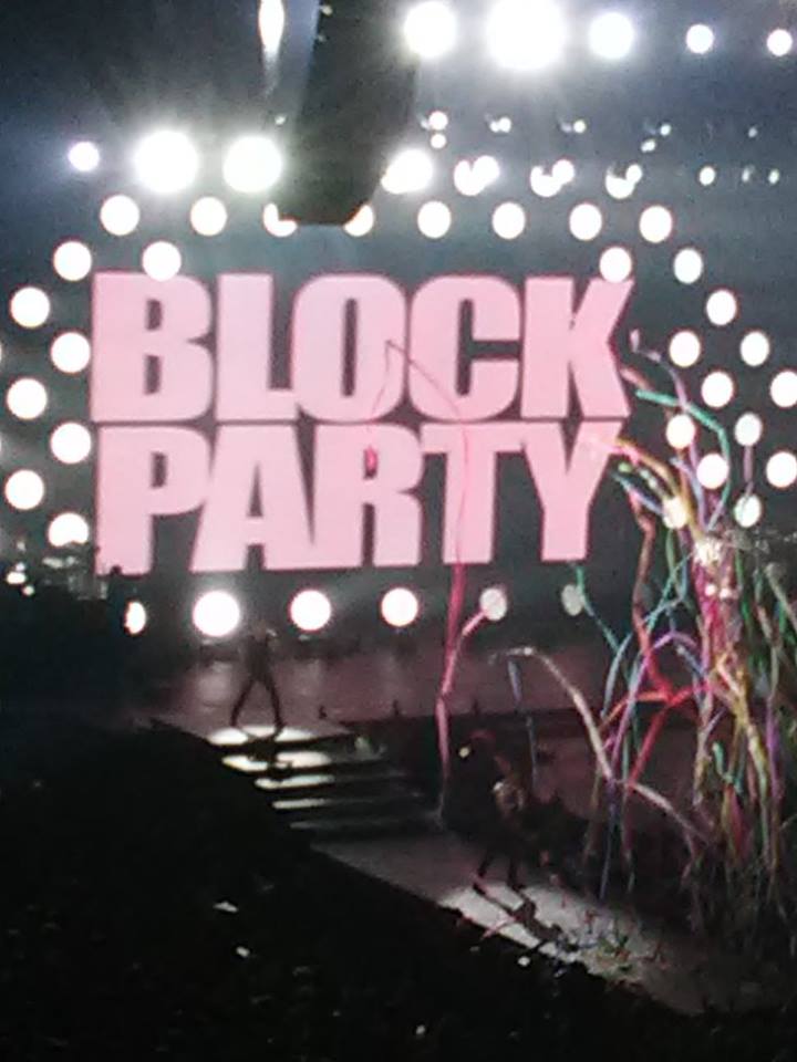 Photo Credit: I snapped this picture during "Block Party" at The Total Package Tour on June 25th, 2017.