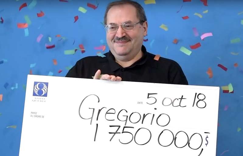 A Montreal Lottery Winner of $1.35 million dollars