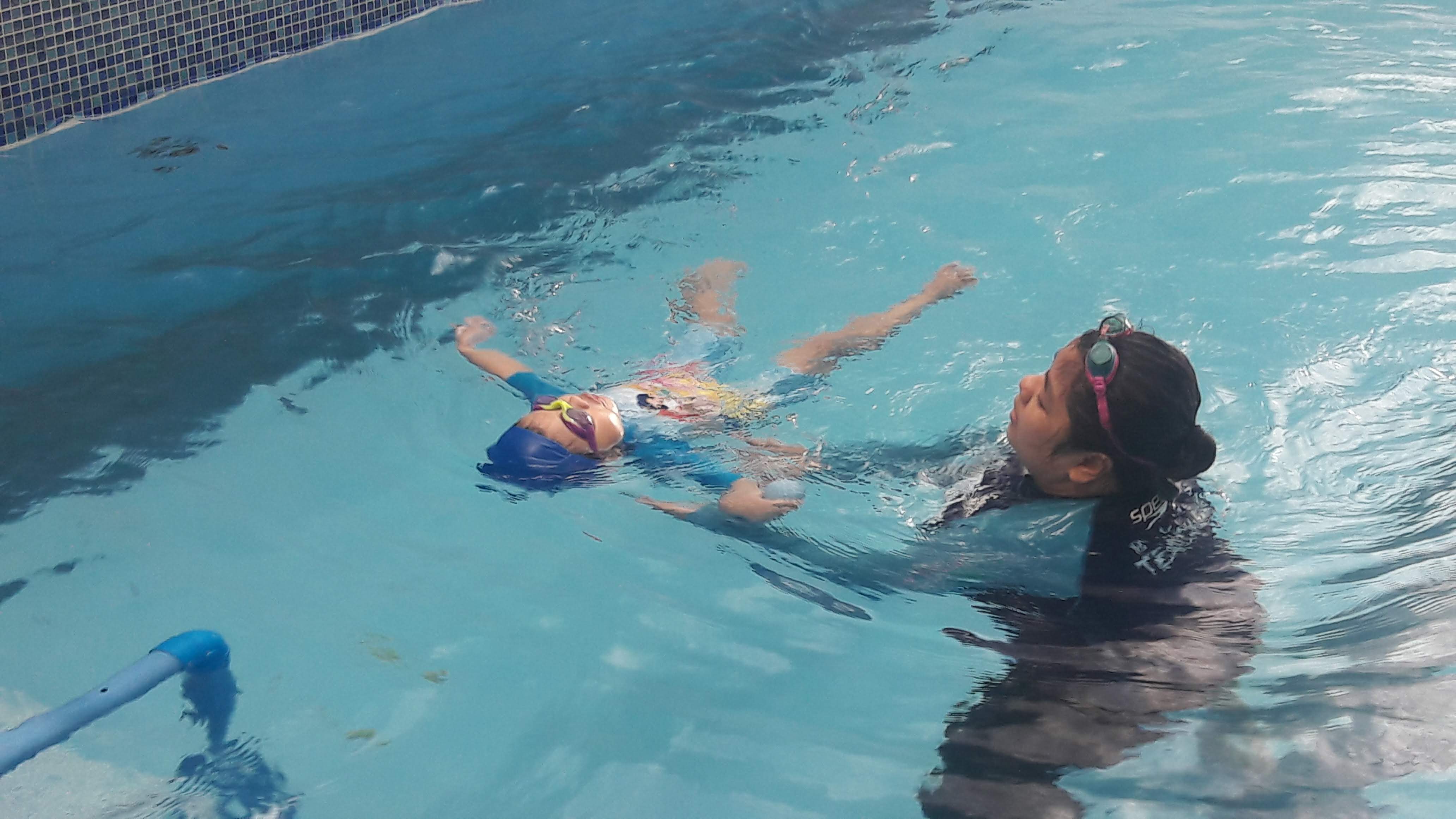 Back float