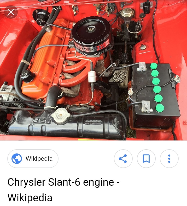 Chrysler Slant 6 engine