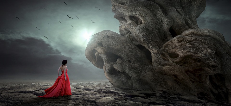 https://pixabay.com/en/fantasy-mystical-woman-dress-red-3712660/