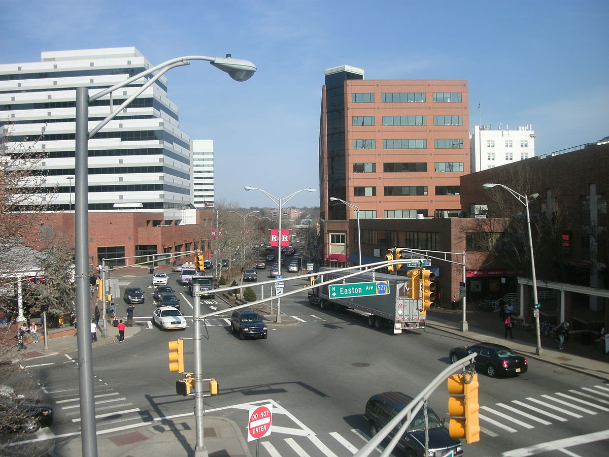 The skyline of New Brunswick New Jersey The skyline of New Brunswick New Jersey
