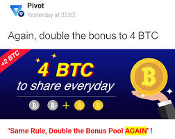 Pivot A Crypto Currency Community That Giving Free Bitcoin To It S - 