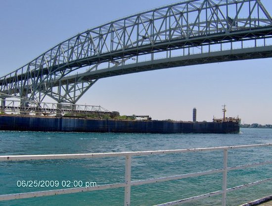 The city view of Port Huron Michigan. The city view of Port Huron Michigan.