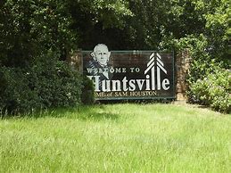 The sign to welcome people in Huntsville