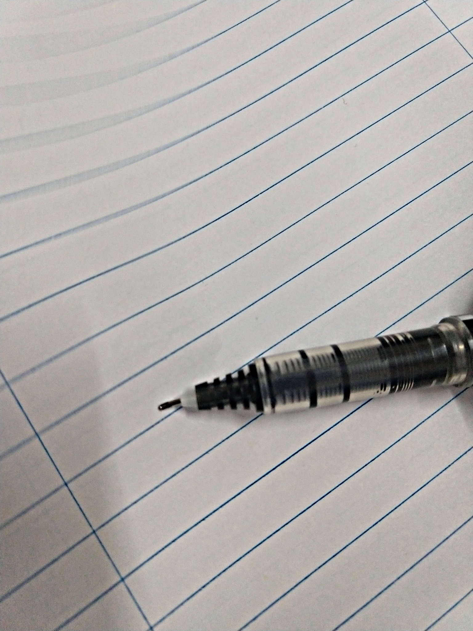 Bent pen nib Bent pen nib