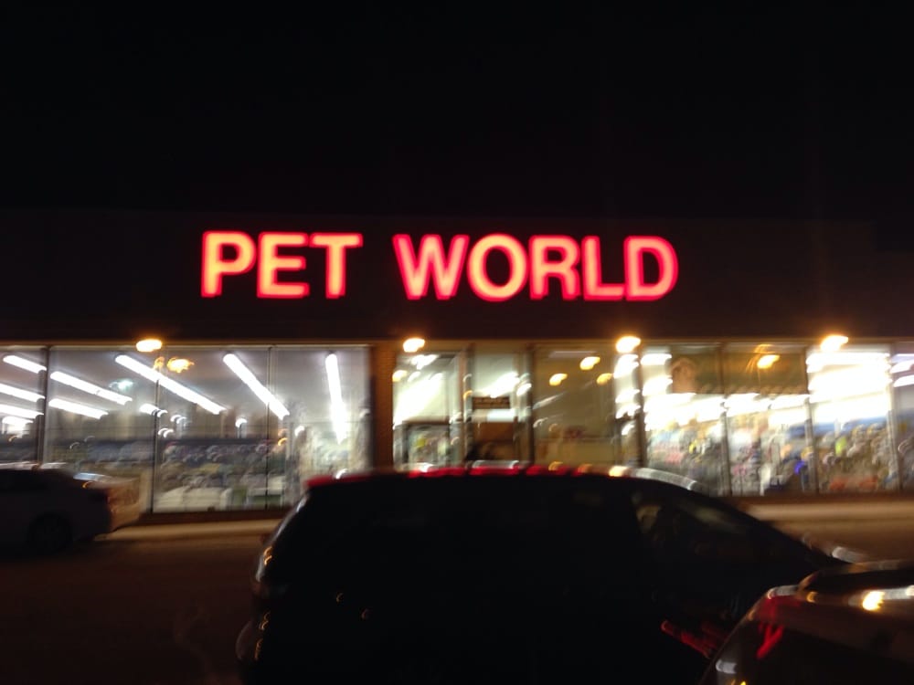 The Pet Store sign