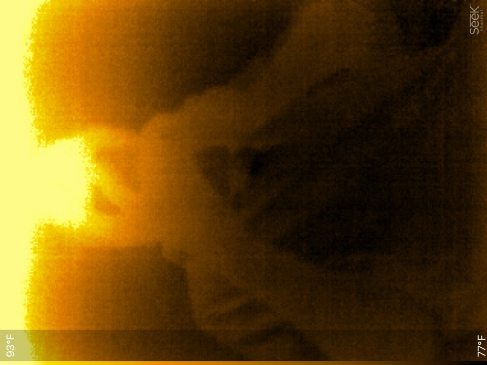IR picture of me! IR picture of me!