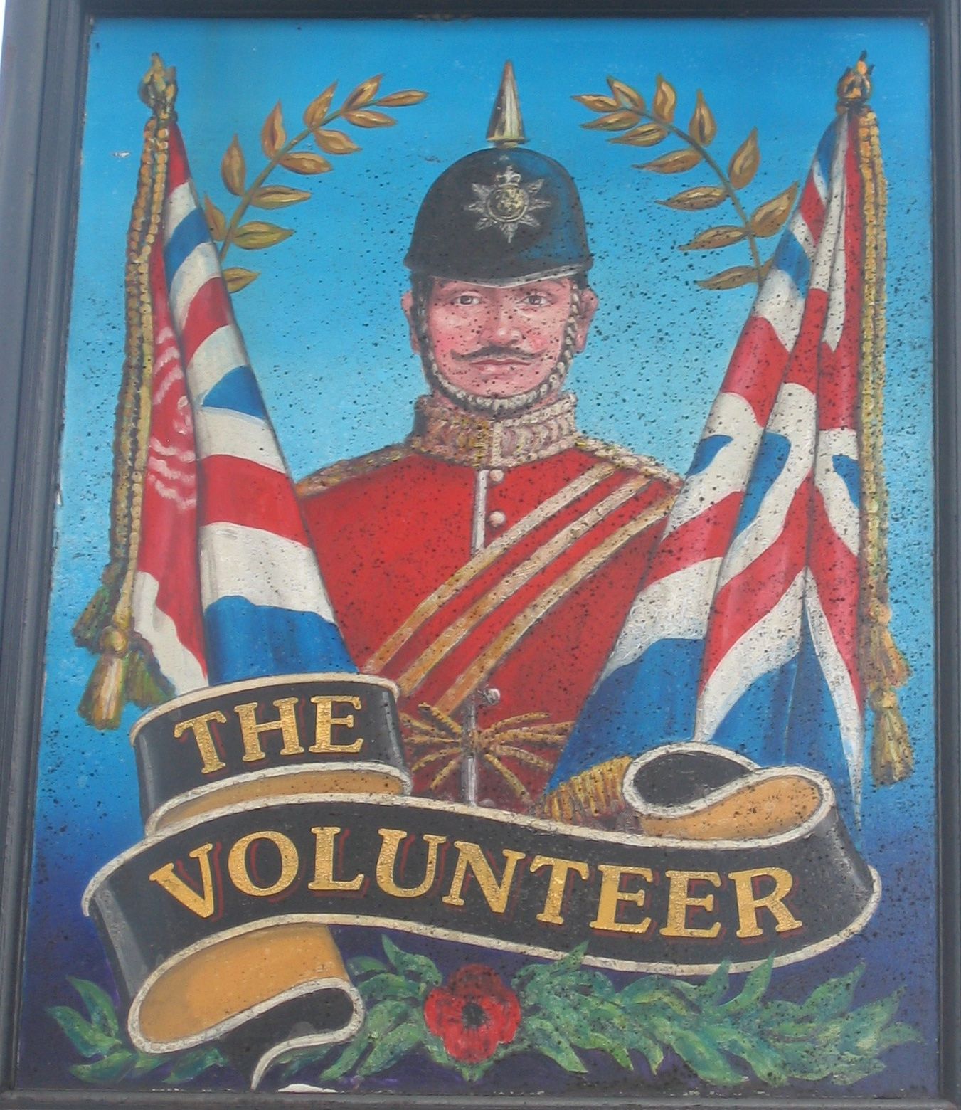 Photo taken by me – pub sign for The Volunteer Sale, Manchester Photo taken by me – pub sign for The Volunteer Sale, Manchester