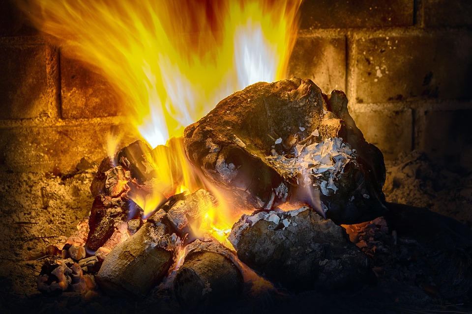 We can see the fire, and what's burning, and feel warm, all at the same time. We can see the fire, and what's burning, and feel warm, all at the same time.