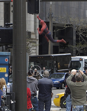 Filming spider man 3!! - Other Image of the Spider Man 3,they are filming the movie!