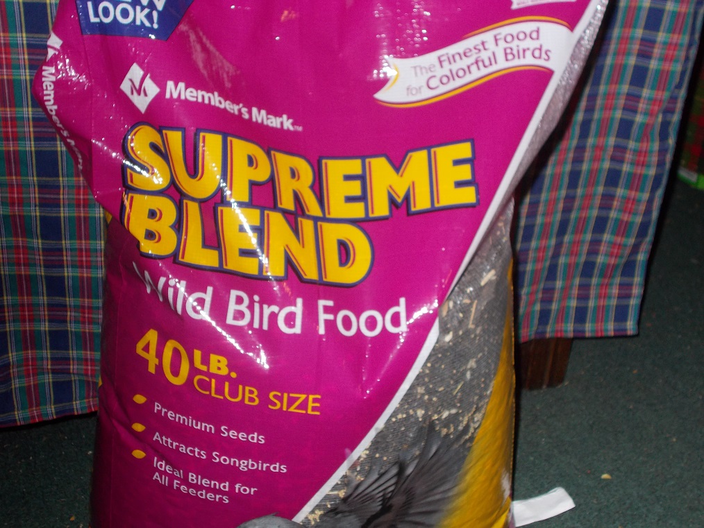 birdseed from Sam&#039;s Club