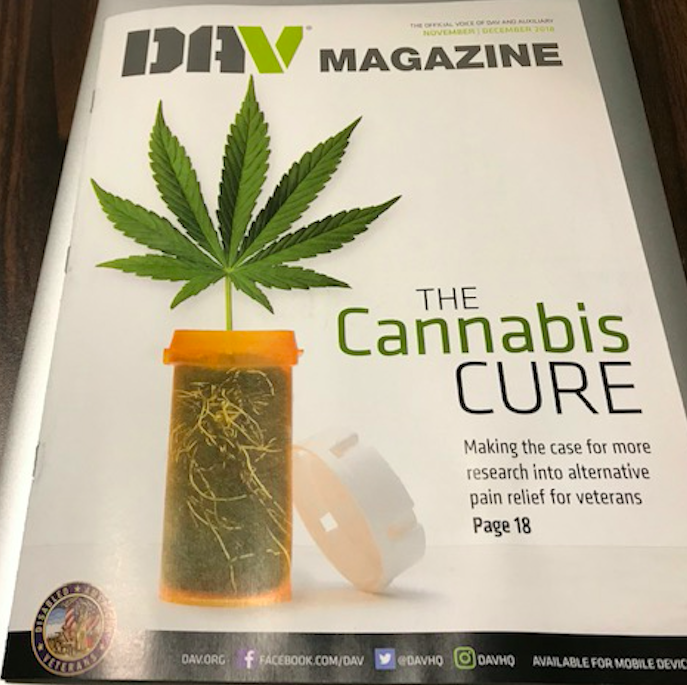 The cover of the November/December 2018 DAV magazine.