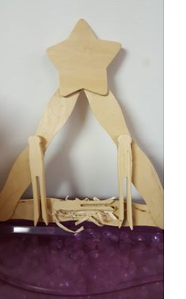 image of popsicle stick craft
