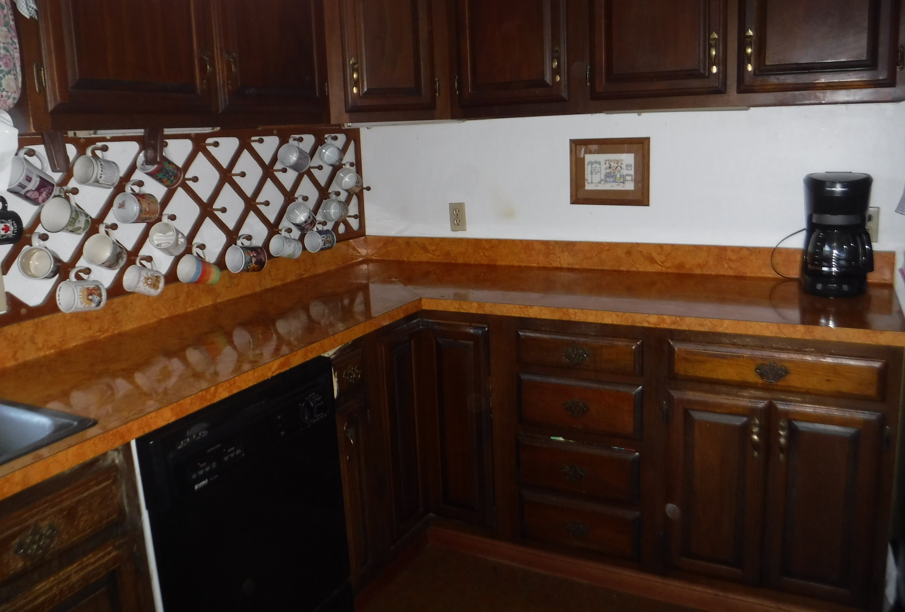 Photo I took of the area I cleaned where the new toaster oven is going to go Photo I took of the area I cleaned where the new toaster oven is going to go