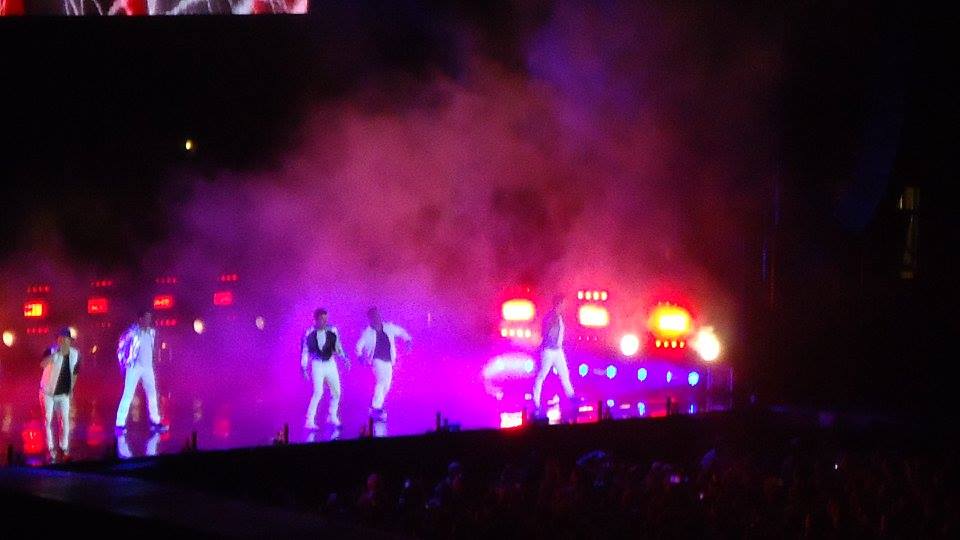Photo Credit: I snapped this photo when I saw NKOTB at the Mixtape Festival (in the same stadium) in 2016.