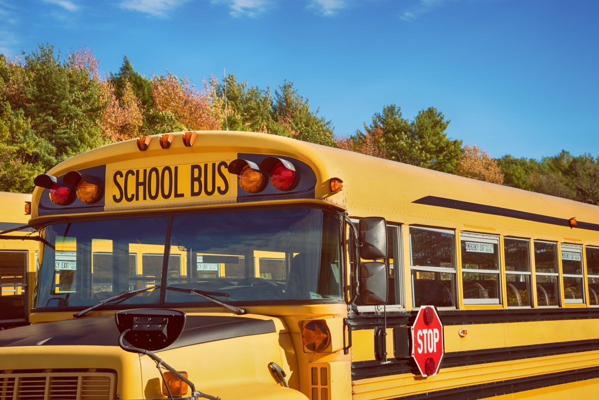 A school bus in the Richardson Intermediate School District in Texas