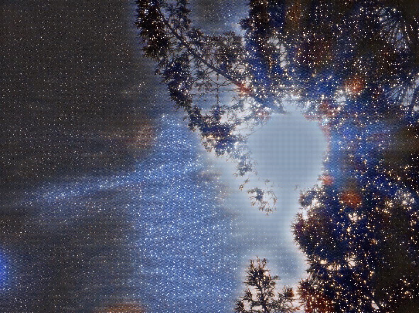 Photo taken by me with Space effect added on Microsoft paint Photo taken by me with Space effect added on Microsoft paint