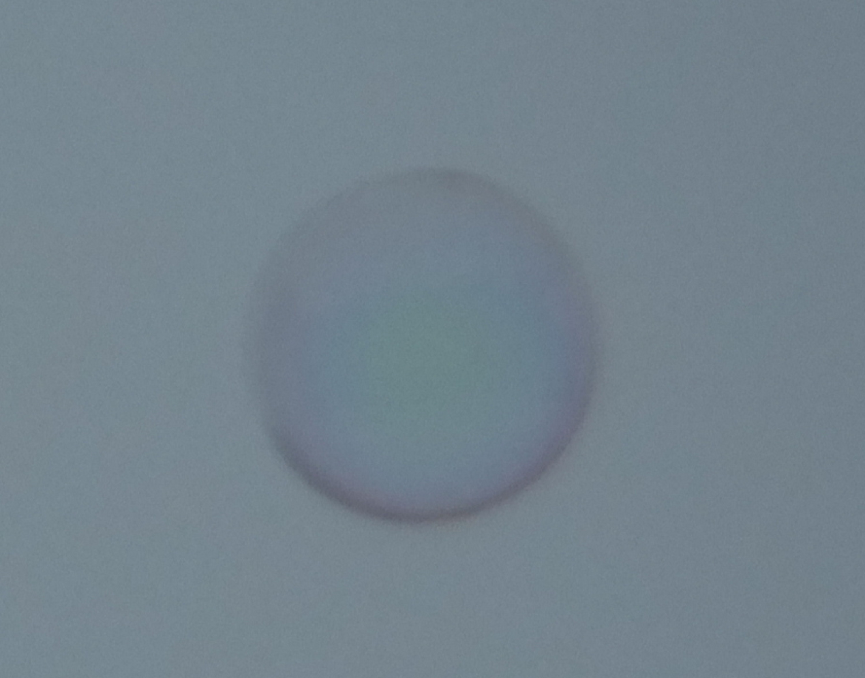 Photo taken by me of a bubble floating 