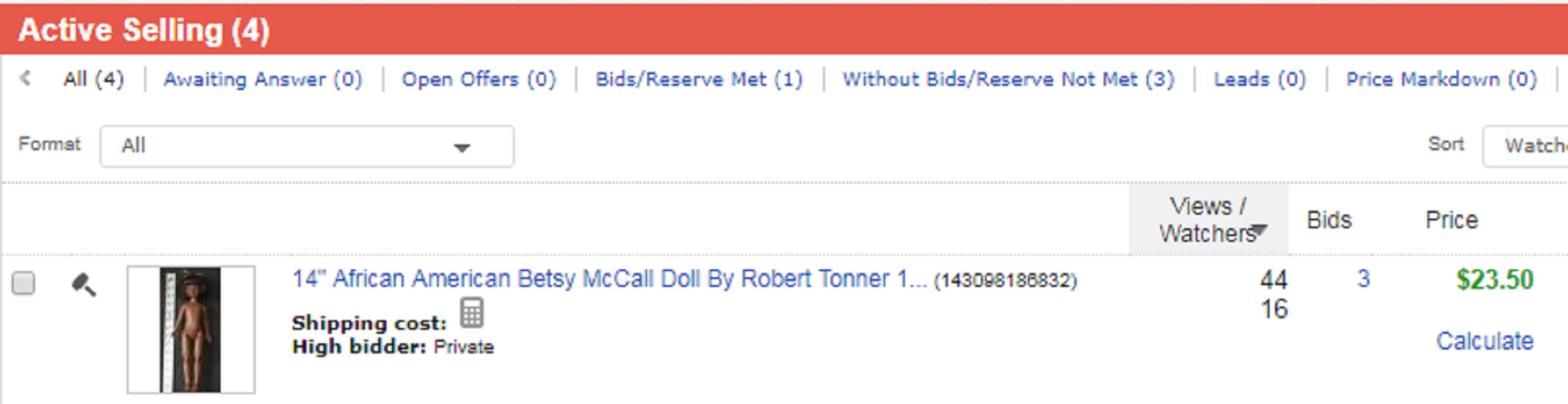 screencap of my ebay auction this evening 1-21-19 screencap of my ebay auction this evening 1-21-19