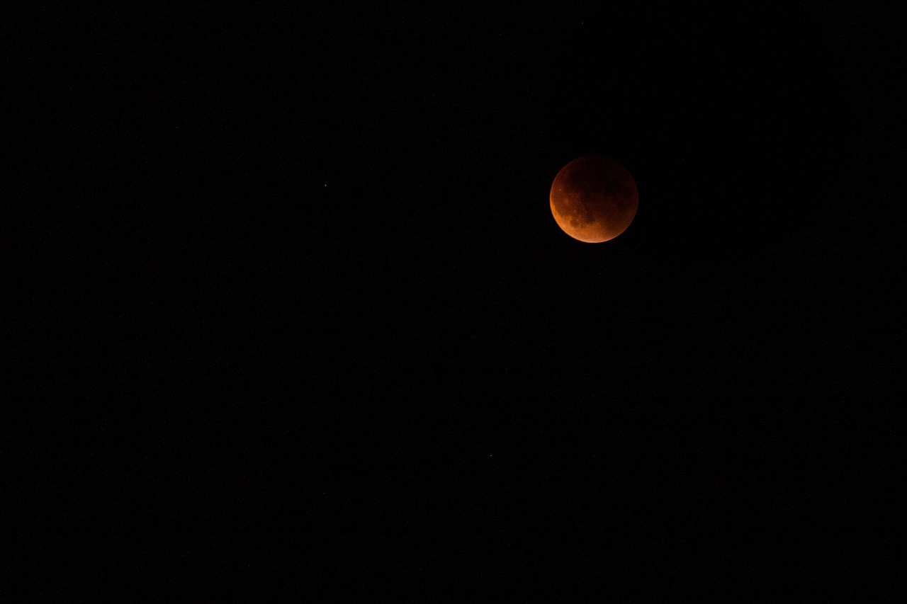 Почему сегодня луна оранжевая. Оранжевая Луна. Ночное затмение. Огромная оранжевая Луна. В ночь лунного затмения.