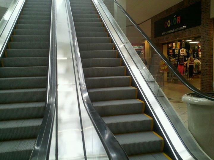 Escalator photo by Pat Z Anthony