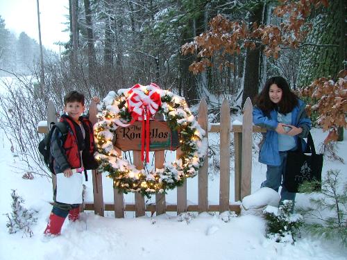 from my brother at canada - christmas in canada