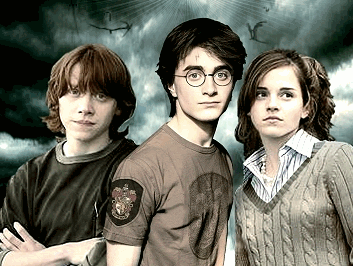 Harry Potter Trio - Harry Potter, Hermione And Ron