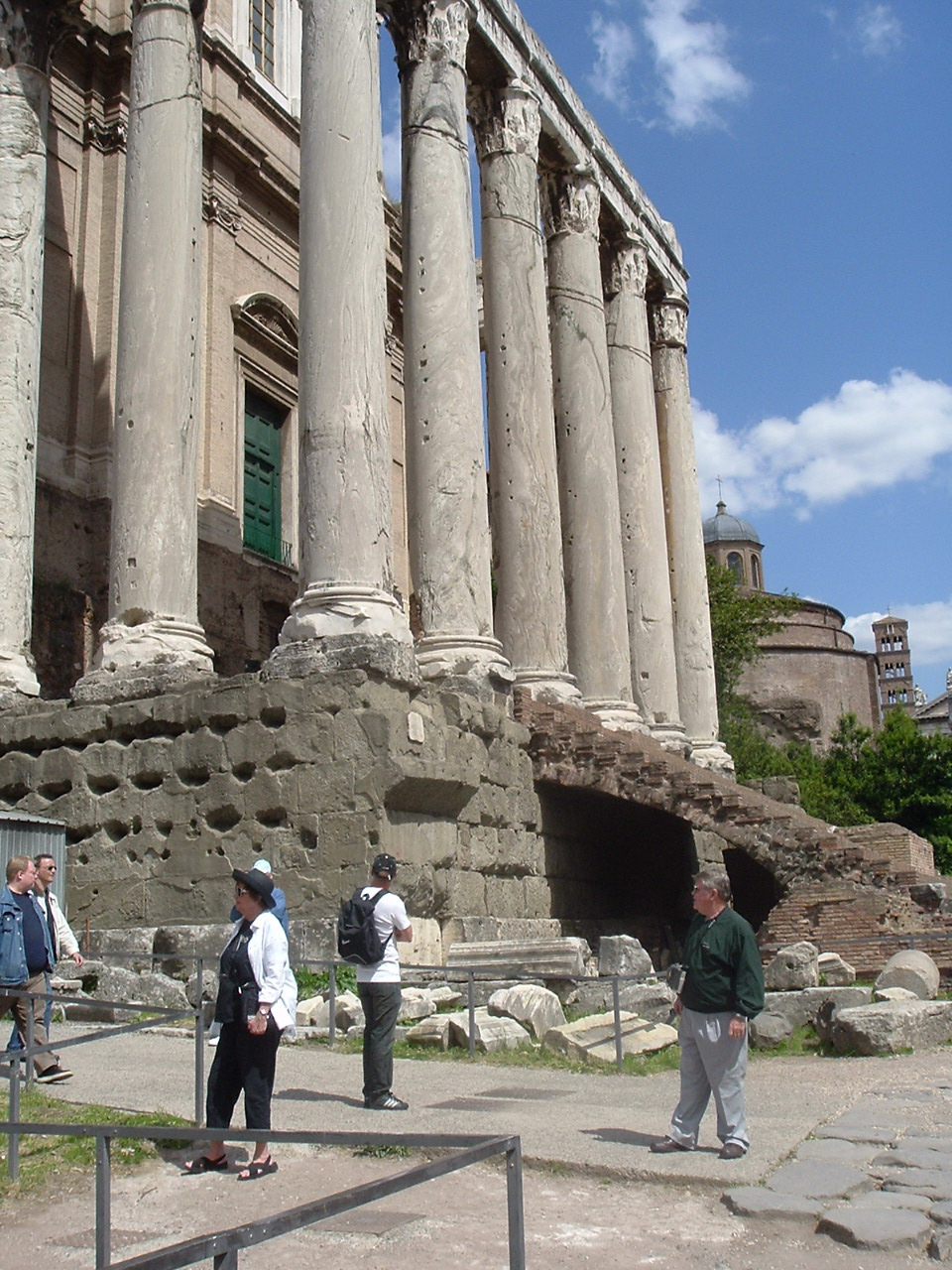 Columns in the Forum, Rome Columns in the Forum, Rome