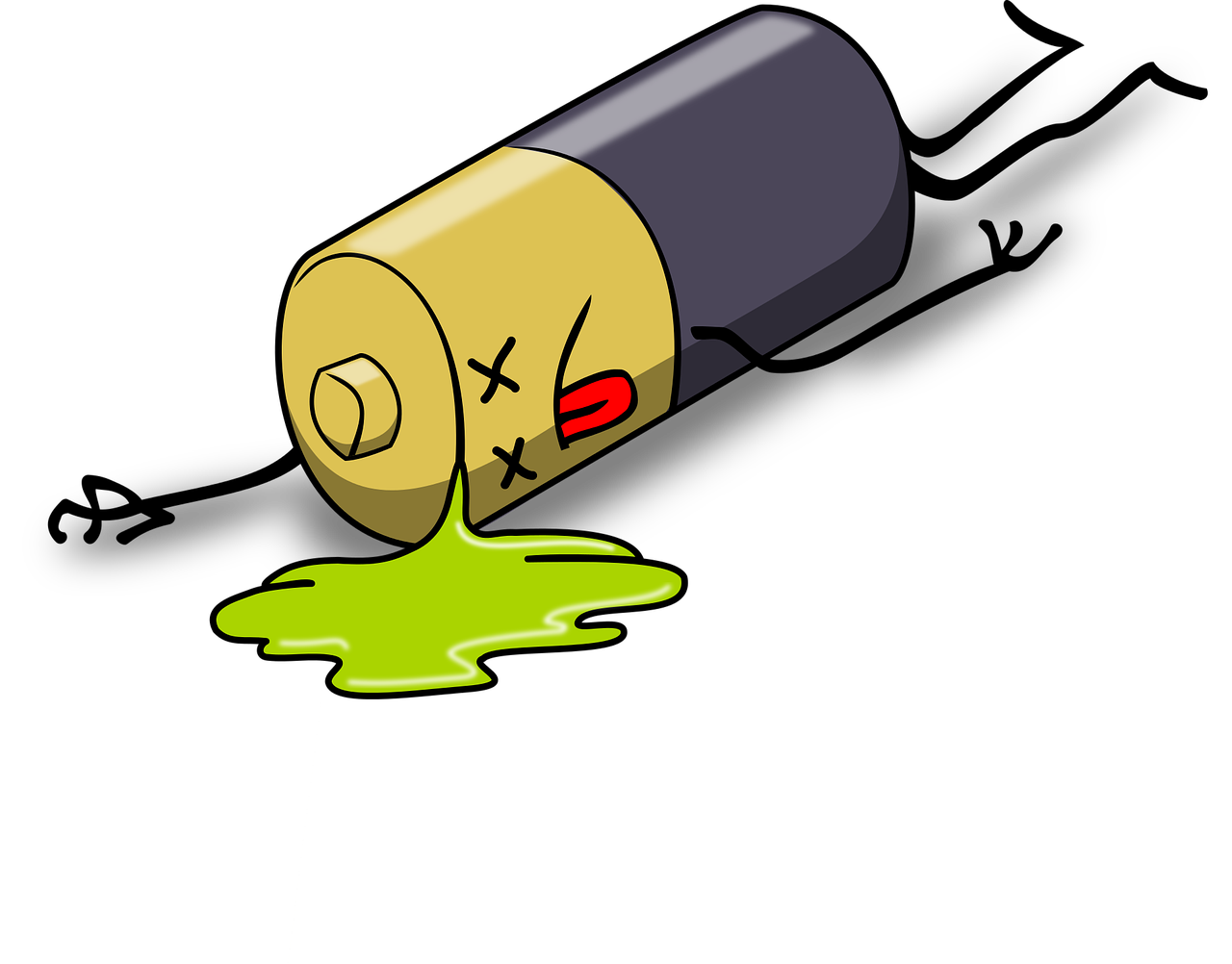 https://pixabay.com/en/dead-battery-leak-leakage-charge-1623377/