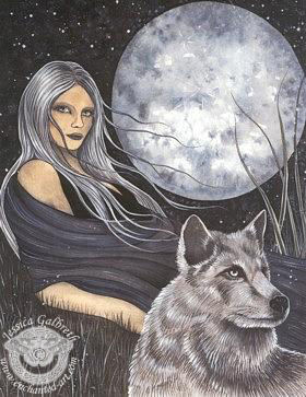 Mistress of Wolves - Photo (c) Jessica Galbreth  www.enchanted-art.com