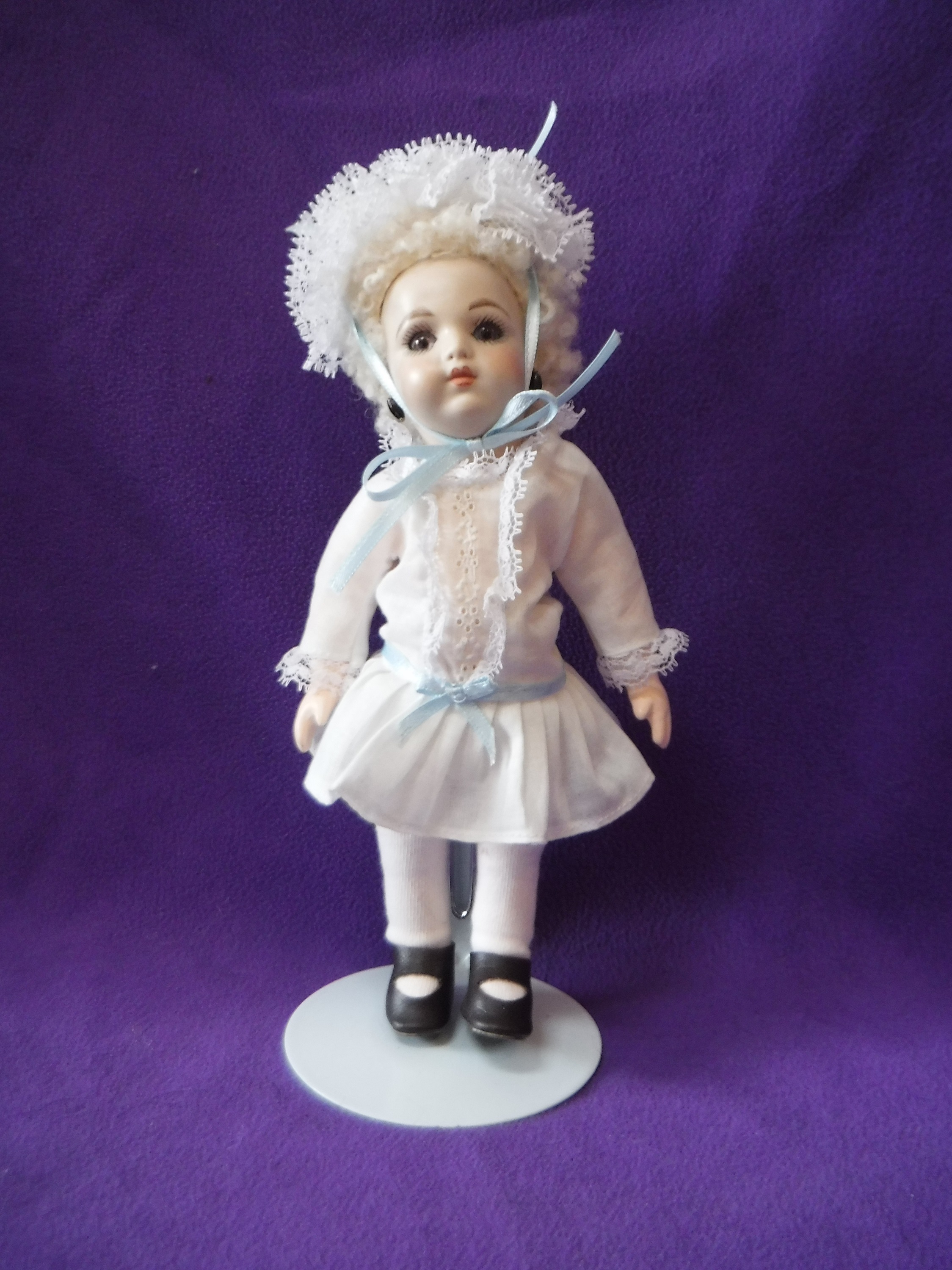 One of the photos I took of the doll I'm going to put on eBay