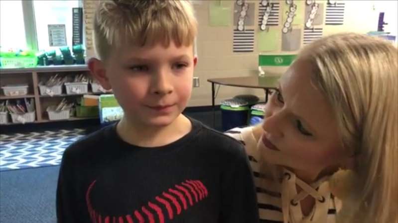 Cameron who is a student at a school in Greenville County story