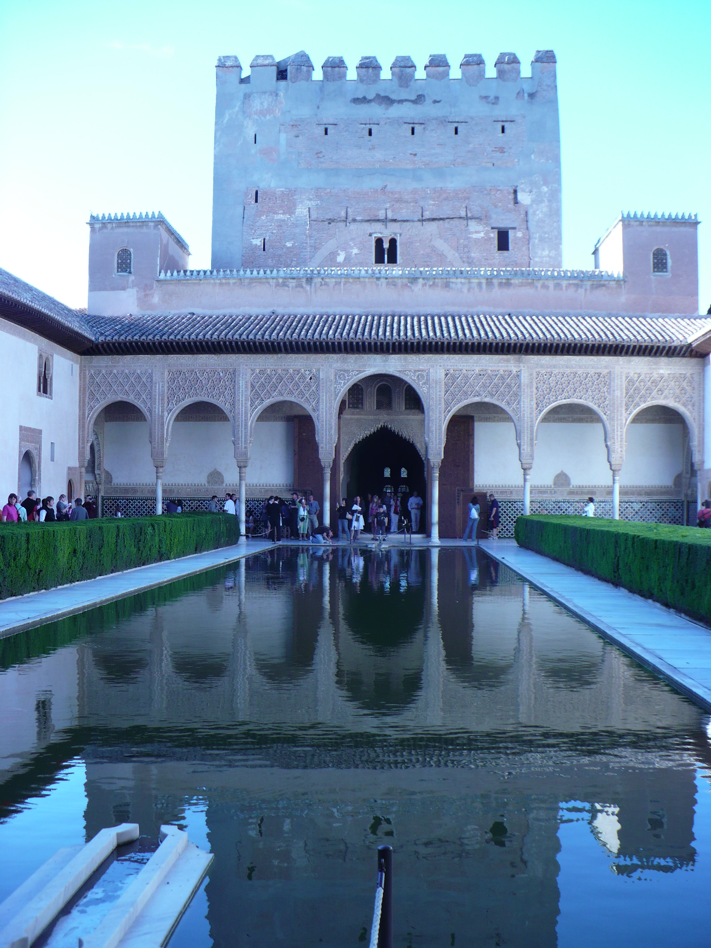 Inner Court of the Alhambra, Spain Inner Court of the Alhambra, Spain